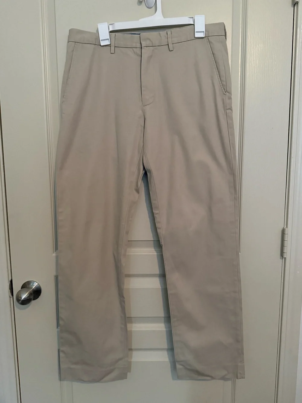 J. Crew Men's Khaki Straight-Leg Chinos - Light Tan